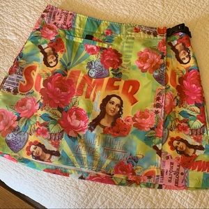 Terry wrap bike skirt